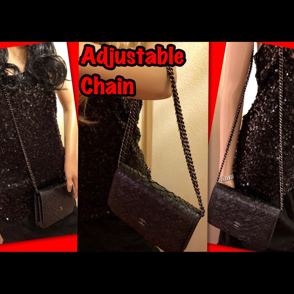 Chanel Black Python WOC Final Price Reduction! 👜 - Picture 2 of 8